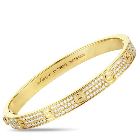 cartier mens love bracelet|cartier men's diamond bracelet.